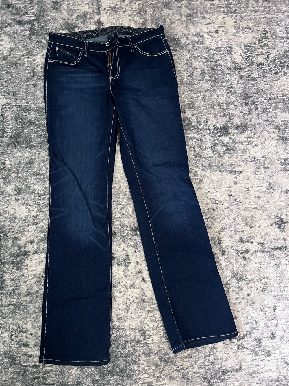 Q-Baby Tall Women’s Dark Blue Bootcut Jeans